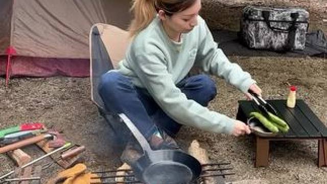 露营吃豆 #露营报告