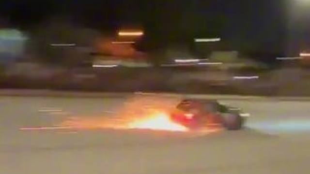 拉力赛场上的惊险瞬间#wrc拉力赛