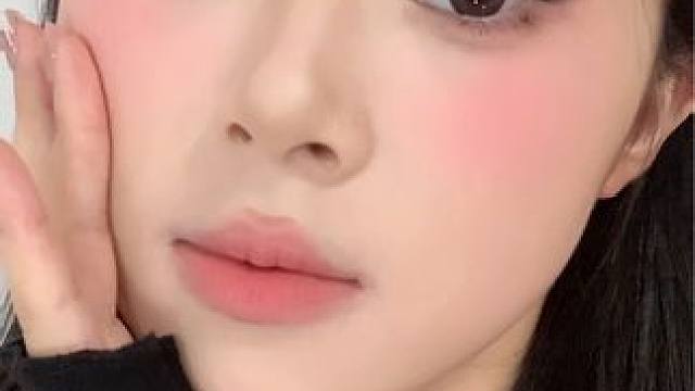 韩系芭比妆教来啦～超日常，新手小白也能轻松上手！#女大学生苦练化妆日记 #韩妆 #妆前妆后 #百万美