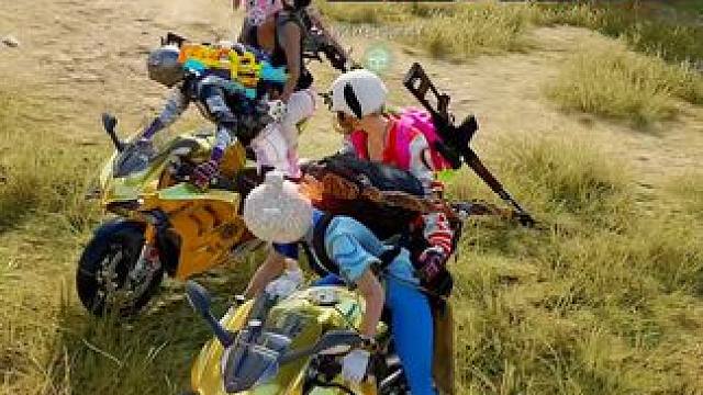 杜卡迪摩托老翻车，绝对有BUG #绝地求生 #又菜又爱玩系列 #游戏日常 #吃鸡日常 #pubg