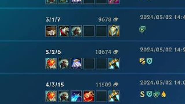 每个位置都是天花板级别  最高胜率 #lolm #上热门