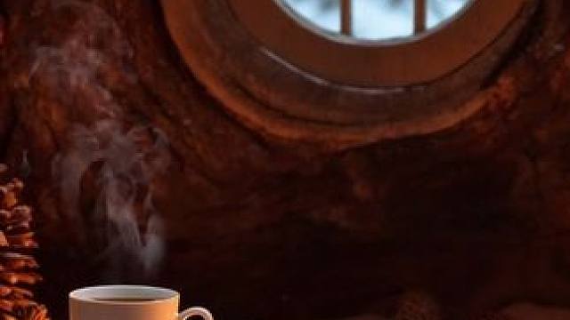 在一个树洞小窝里躲避暴风雪，喝杯热茶，聆听风雪声 #白噪音 #助眠声音 #睡眠音乐 #催眠疗愈 #助