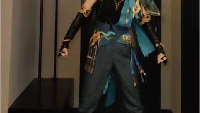 这支舞好帅，让海哥试试#艾尔海森 #stitches #飞现编舞 #浅跳一下