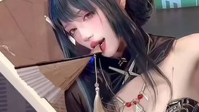 天青色等烟雨 而我战双等你 #萤火虫漫展 #五一广州萤火虫漫展 #战双帕弥什 #五一漫展 #含英