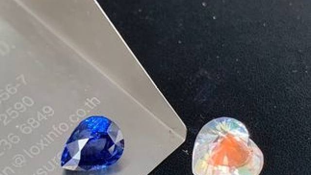 彩虹月光石的天花板 #斯里兰卡 #彩色宝石 #裸石 #高级珠宝 #彩虹月光石