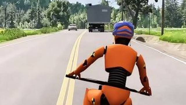 送个外卖整得整个城市都是事故，过五关斩六将为了15提成#解说