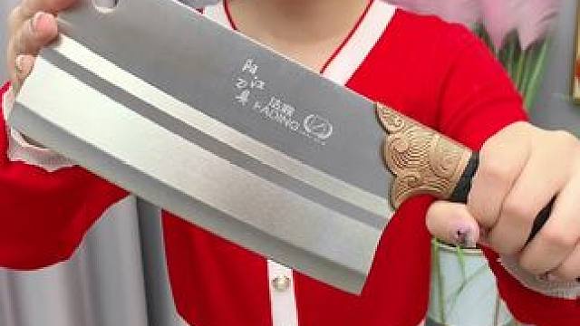 #菜刀  #手工锻打菜刀  #斩切两用刀  #家用厨房菜刀  #超便宜超划算