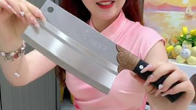 #菜刀  #手工锻打菜刀  #斩切两用刀  #家用厨房菜刀  #超便宜超划算