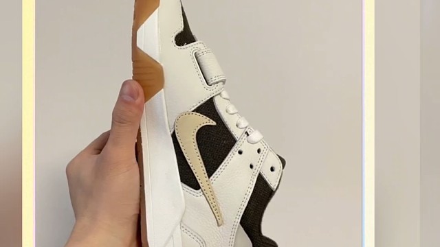 纯原 Travis Scott x Jordan AJ Cut The Check TS倒钩联名魔术