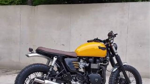 凯旋Scrambler 900 
#复古机车 #凯旋摩托 #凯旋攀爬者900 #摩托车 #机车