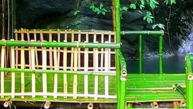 建造水上露营庇护所 #荒野建造 #野外建造 #庇护所