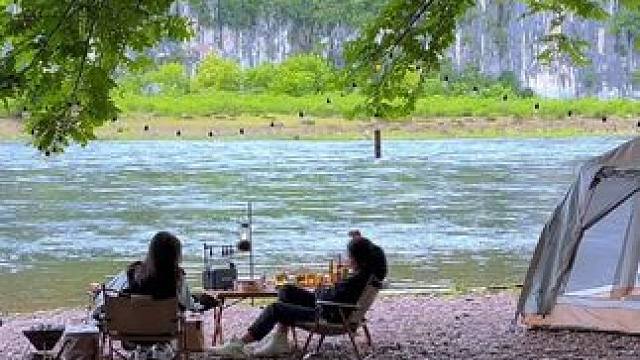 不知不觉露营三年啦，你第一次露营是什么时候了？#露营 #户外野餐 #沉浸式体验 #趁周末去露营