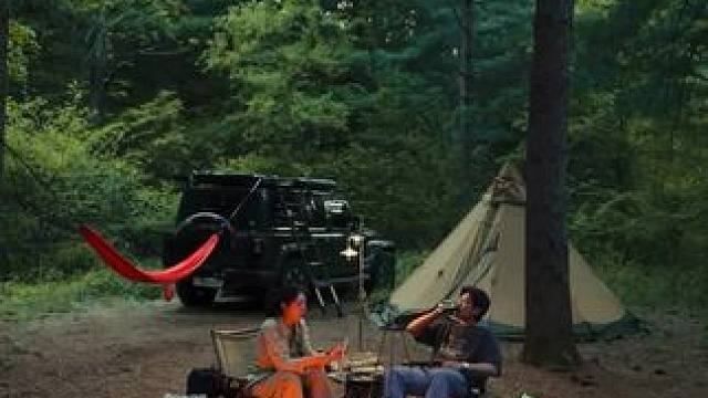 两个人的惬意时光 #露营报告