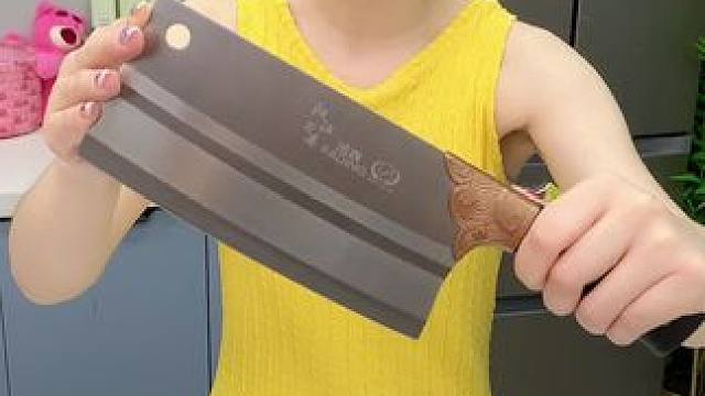 #菜刀  #手工锻打菜刀  #斩切两用刀  #家用厨房菜刀  #超便宜超划算