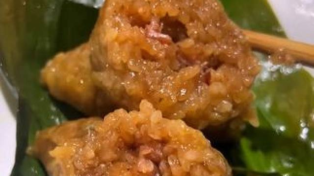 肉粽出锅#包粽子 #纯手工