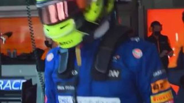 21年伊莫拉诺里斯被取消的一圈，榨干赛车的全部性能！#f1 #赛车 #诺里斯 #迈凯伦 #方程式赛车