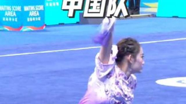 女子剑术冠军 #武术 #世界冠军 #江苏 #剑术 #台上一分钟台下十年功