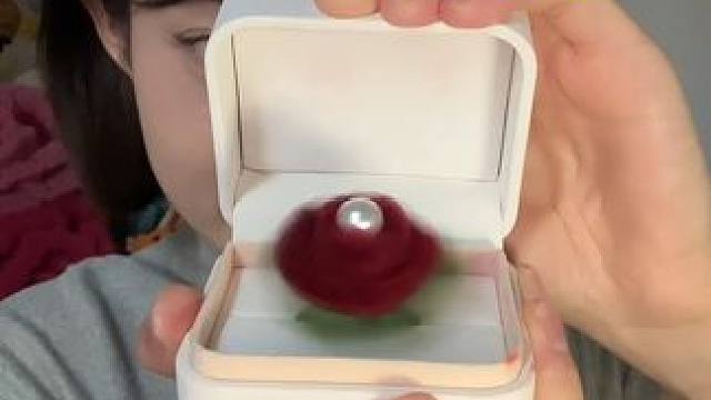 520来了，给你爱的人亲手做个旋转玫瑰花戒指吧#手工diy #一学就会系列 #仙女必备