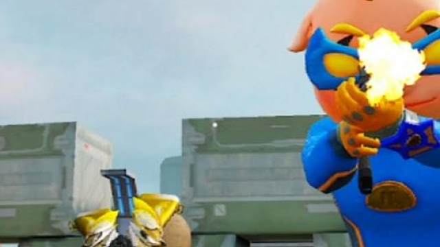 有意思！突变团竞遇守点超人强！ #突变团竞 #和平精英五周年