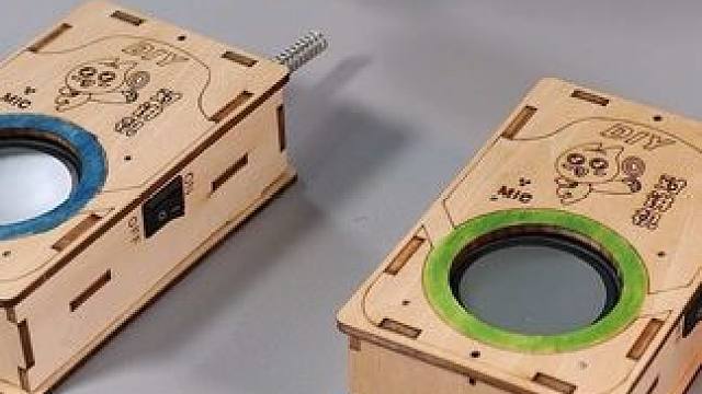 你知道带孩子亲手做一对可以无线通话的对讲机，他们会有多兴奋吗？#动手动脑