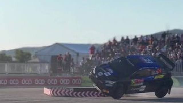 2024WRC世界拉力锦标拉赛葡萄牙站首日SS1场地秀#wrc拉力赛