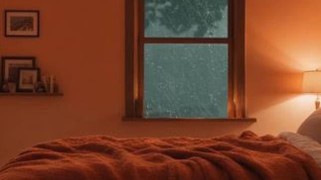 暴雨来临，窝在舒适的小屋里放松入睡，雨声，壁炉声，助眠减压 #白噪音 #助眠声音 #睡眠音乐 #催眠
