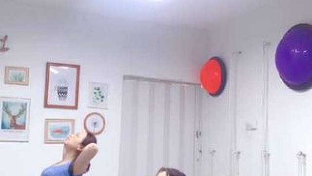 60分钟普拉提核心床让你5分钟看完，喜欢记得点赞收藏哦，喜欢口令讲解版的亲们，下方评论区留言告诉我哦