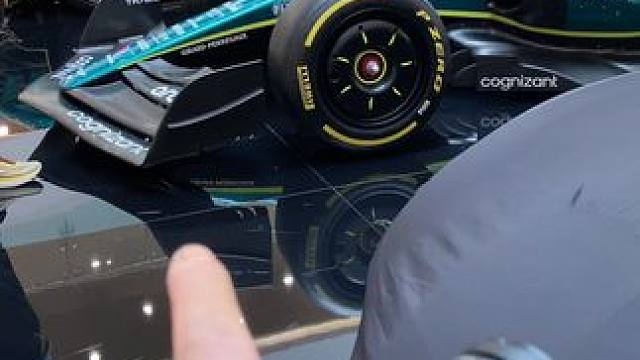 杭州万象城，阿斯顿马丁Vantage 新车发布会，现场居然有方程式F1赛车#阿斯顿马丁vantage