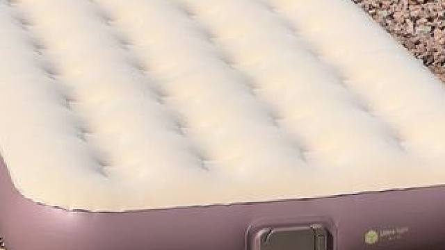 一键冲气，连枕头都一体设计的气垫床 #露营报告 #靠谱露营装备 #露营好装备报告