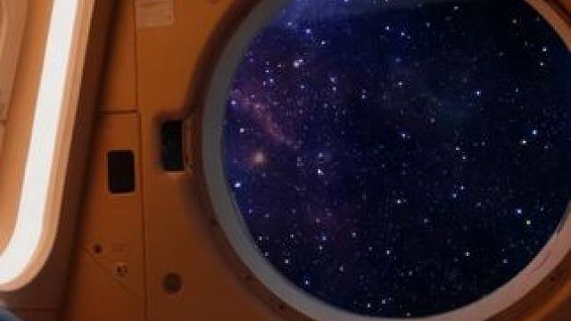 在星际旅行的飞船睡眠舱，舒适助眠氛围，太空环境音 #白噪音 #助眠声音 #睡眠音乐 #催眠疗愈 #助