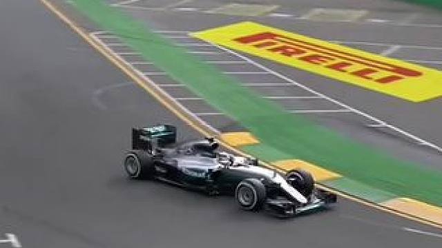 阿隆索在2016 F1澳大利亚站的严重事故#f1 #阿隆索f1