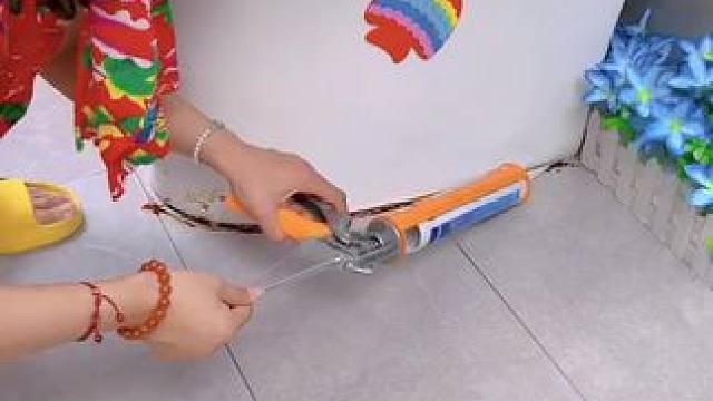 防污防霉美缝贴，马桶边灶台边墙角都可贴，实用又美观，装贴又简单 #美缝贴  #修补贴  #美观实用