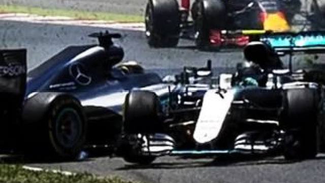 F1《名画》之队友祭天法力无边 汉密尔顿与罗斯伯格可以说是发小之交，但当两人效力同一支车队，驾驶同一