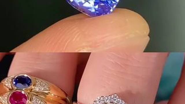 这么闪不要命啦 1.81ct无烧矢车菊 
完美切割，整颗满火彩，矢车菊的闪耀清新淡雅高级，是很多宝石