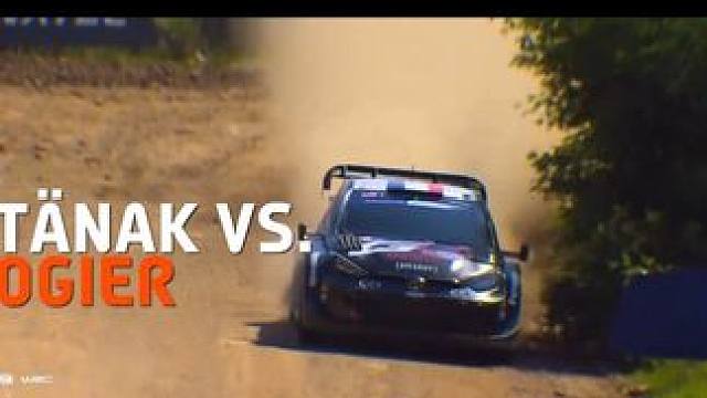 #2024wrc葡萄牙站 Day3集锦。周五比赛结束后罗万佩拉在总成绩榜上领跑，然而周六SS11他意