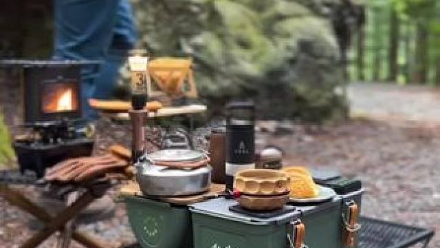 露营迷你咖啡厅 #露营报告