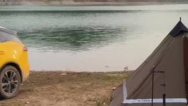 风铃等风来，足下花正开。
记初夏bc露营第二站
#露营⛺ #户外露营 #远离城市的喧嚣