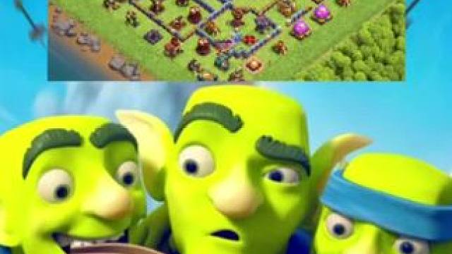 双隐网红阵，火球一旦锁定，隐身塔可以忽视。9秒无敌的水母咏王也可以忽视4秒隐身，再回来收残局。#部落