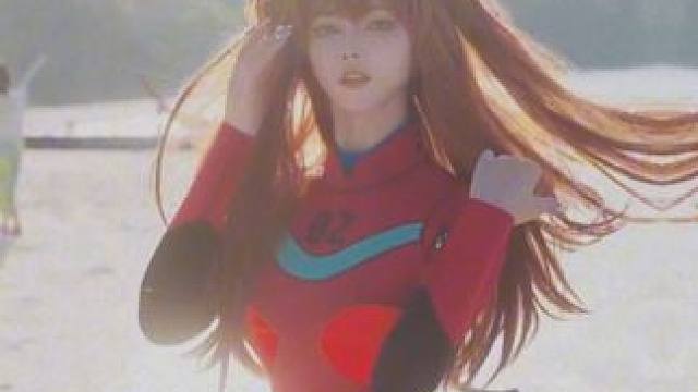 一起潜水吗#明日香 #cos #eva