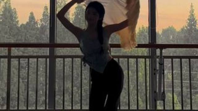 你笑我酣梦 那又有何妨 #舞蹈 #日落