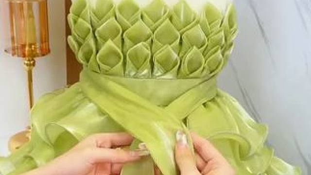 上海名媛裙子腰带都是这么系的，今天教你七种高级系法