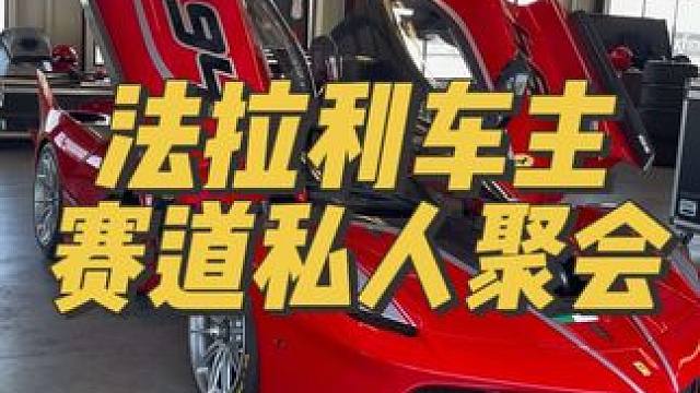 法拉利车主的赛道私人聚会上都有什么车？ 我反正大开眼界了 #赛道#法拉利#勒芒#f1#宇智波老九
