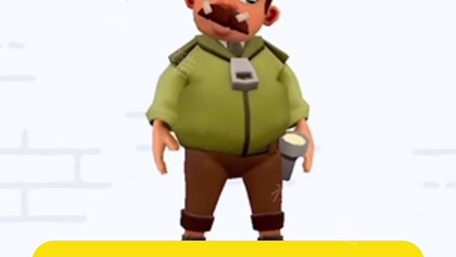 什么？在地铁跑酷里当保安？