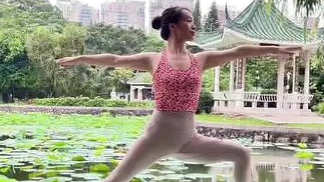 初练瑜伽应该练哪些体式呢？#户外瑜伽 #瑜伽