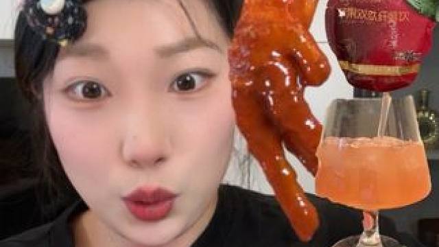 大胆吃肉 不再饮食焦虑 真的太爽了！！ #鸡爪#无肉不欢#多燕瘦苹果双肽饮#多燕瘦 #自律