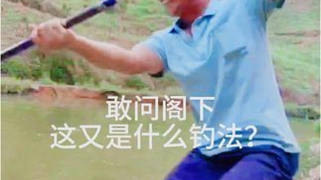 敢问阁下，这又是什么钓法？#钓鱼 #钓鱼人 #2024dou来钓鱼 #钓