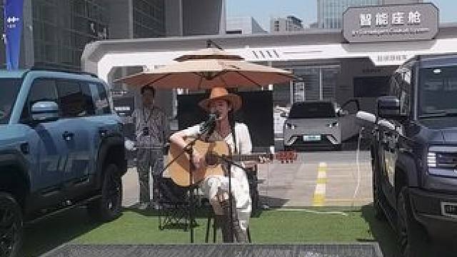 心中最美的乐园 #青岛必去的景点 #比亚迪 #一道美丽的风景线 #2024青岛车展