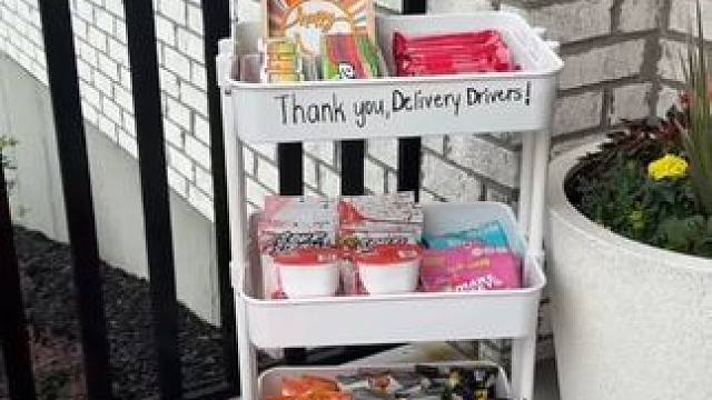 沉浸式收纳整理｜精致女人给送货司机准备零食vlog～✨☺️ 
#沉浸式补货 #零食补货 #收纳整理 