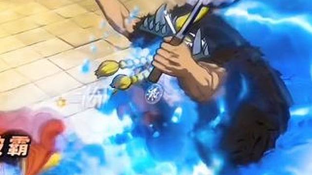 靠船王对战新世界甚平，霸体怪对霸体怪，谁才是霸霸？#航海王热血航线