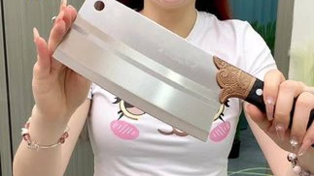 #菜刀  #手工锻打菜刀  #斩切两用刀  #家用厨房菜刀  #超便宜超划算